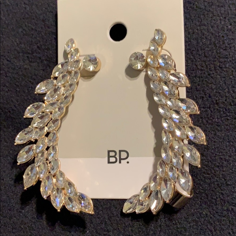 Cuff and stud earrings
